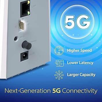 D-Link G530 5G NR AX3000 WiFi 6 Router with SIM Card Slot, Cellular Gateway, Optimized High-Gain Antennas, Dual-WAN Failover, AT&T and T-Mobile Certified