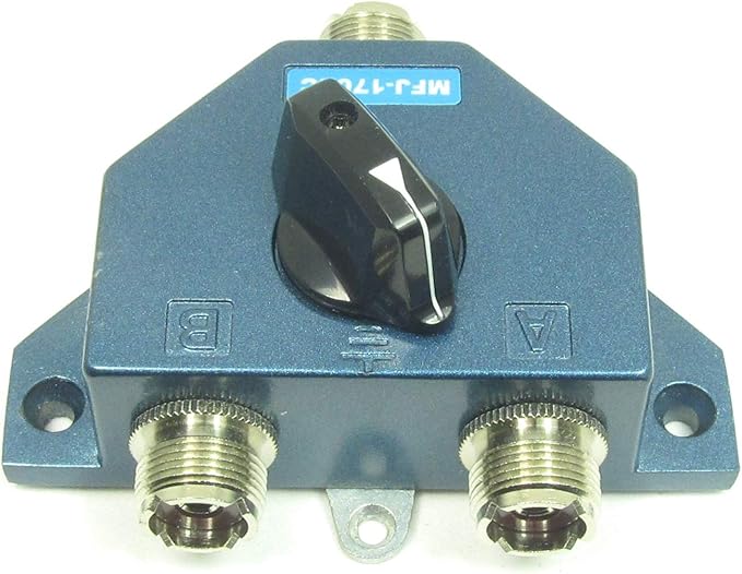 MFJ-1702C MFJ1702C MFJ-1702 MFJ1702 Original MFJ Enterprises HF/VHF/UHF 2 Position Antenna Switch with Lightning Protector