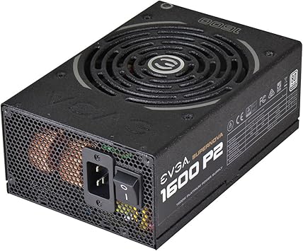 EVGA Supernova 1600 P2, 80+ Platinum 1600W, Fully Modular, EVGA ECO Mode, 10 Year Warranty, Includes Free Power On Self Tester, Power Supply 220-P2-1600-X1