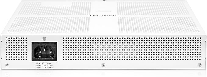 HPE Networking Instant On Switch Series 1930 8-Port Gb Smart-Managed Layer 2+ Ethernet Switch with PoE | 8X 1G | 2X SFP | 8X CL4 PoE 124W | US Cord (JL681A#ABA)