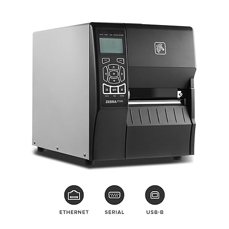 Zebra ZT23042-D01200FZ Direct Thermal Printer 203 DPI, Monochrome, with 10/100 Ethernet