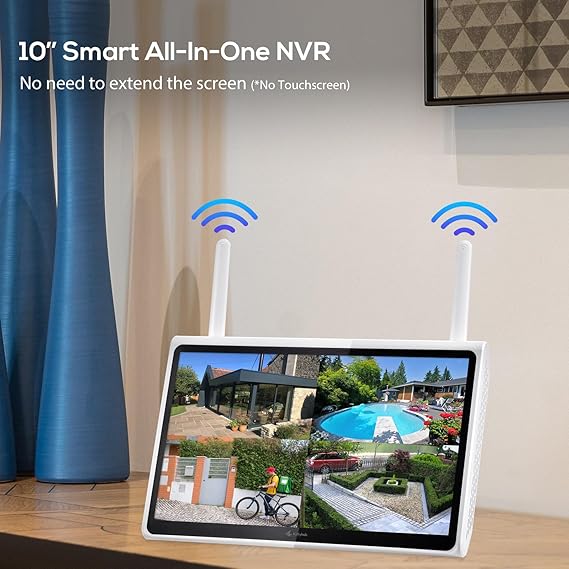 Kittyhok Solar Security Camera System