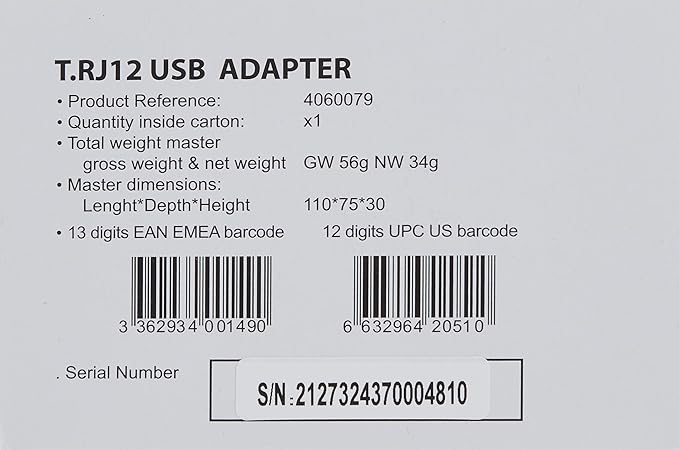 Thrustmaster TR J12 USB Adapter