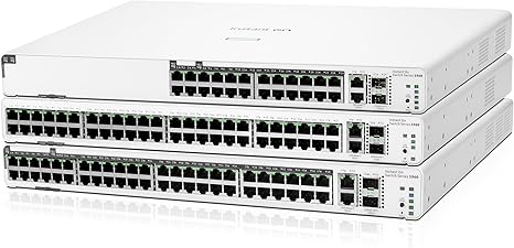 Aruba Instant On 1960 48-Port Gb Smart Switch-48x 1G | 2X SFP+ | 2x10GBase-T (JL808A#ABA)