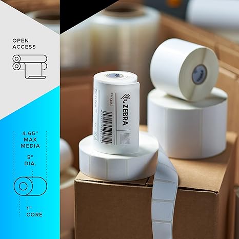 ZEBRA ZD621 Thermal Shipping Label Printer 4"| 300 DPI | No Ink Required | 4x6 | Wireless, WiFi, USB, Serial, Ethernet, Tap to Print NFC| 2 Year Warranty | UPS/USPS/FedEx | Direct Thermal