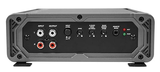Kicker 46CXA8001T CXA800.1 800 Watt RMS Mono Class D Car Audio Amplifier Bundle with Rockville RWK4CU 4 AWG Gauge 100% Copper Complete Amp Installation Wire Kit OFC