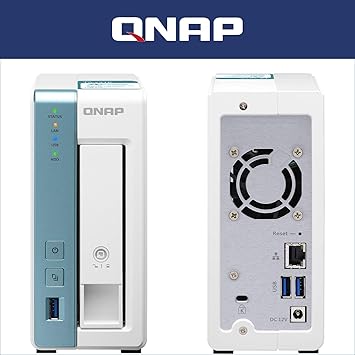 QNAP TS-131K 1 Bay Home NAS with One 1GbE Port