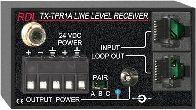 RDL TX-TPR1A Active Single-Pair Receiver-Twisted Pair Format-A
