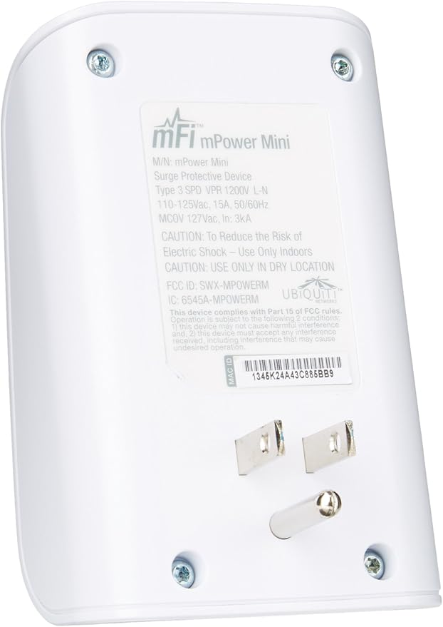 Ubiquiti Networks Mfi Power Mini 1-Port Wi-Fi (MPOWER-MINI)
