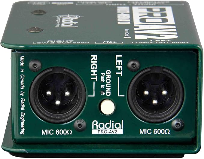 Radial Engineering ProAV2 Stereo Direct Box