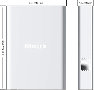 AC Power Bank, Krisdonia 222Wh/60000mAh 130W AC Outlet Portable Laptop Charger, Power Supply Battery Backup for MacBook, Laptop and More