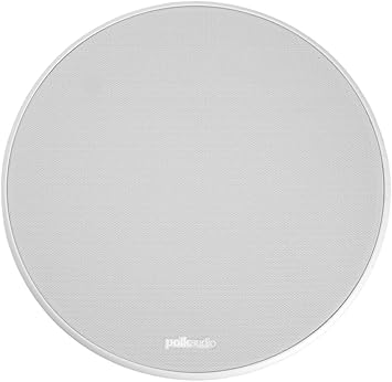 olk Audio Vanishing Series 80 F/X-LS in-Ceiling Surround Speaker (Pair), 8" Dynamic Balance Driver & (2) 0.75" Ring-Radiator Tweeter, Dual-Port Bandpass Enclosure, Rotating Cam System, Black