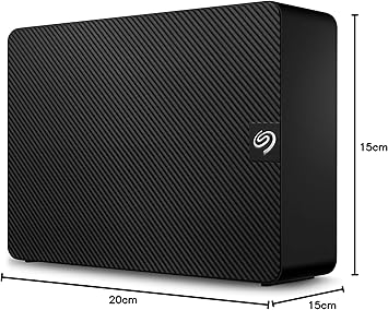 Seagate Expansion 24TB External Hard Drive HDD - USB 3.0, with Rescue Data Recovery Services (STKP24000400)