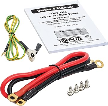 Tripp Lite 1500W Compact Pure Sine Wave Power Inverter, 3 Outlets, 1 USB + 1 USB-C Charging Ports, Remote Control via RJ12 Telephone Cable, Included Mounting Brackets, 2-Year Warranty (PINV1500SW-120)
