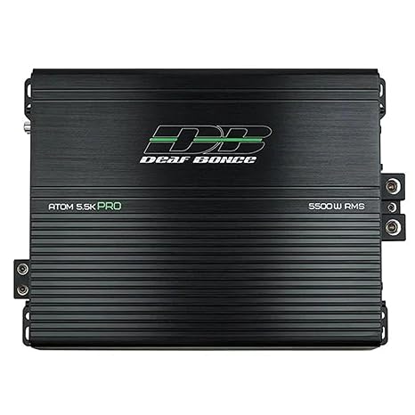 Deaf Bonce Apocalypse 5500W 1 ohm Class D Monoblock Amplifier Atom 5.5K PRO