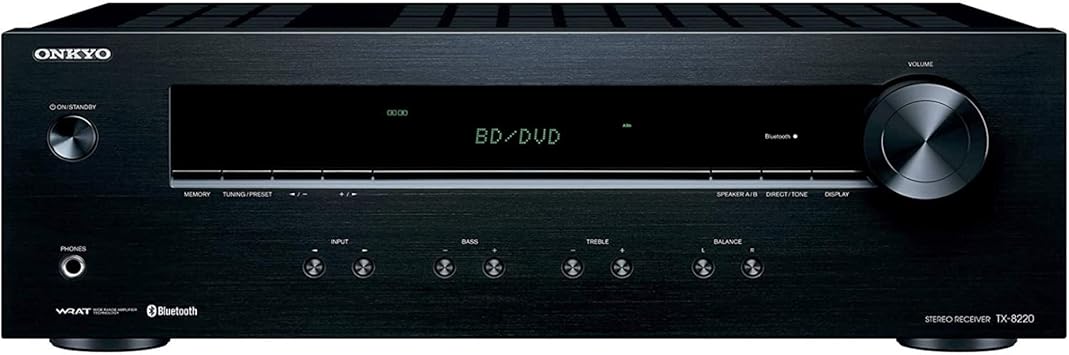 Onkyo TX-8220 2 Channel Stereo Receiver with Bluetooth