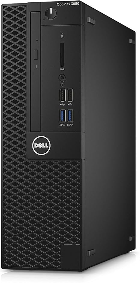 Dell OptiPlex 3050 Small Form Factor Business Desktop (Intel Core i3-6100, 8GB DDR4, 500GB HDD, DV, Windows 10 Pro (Renewed)