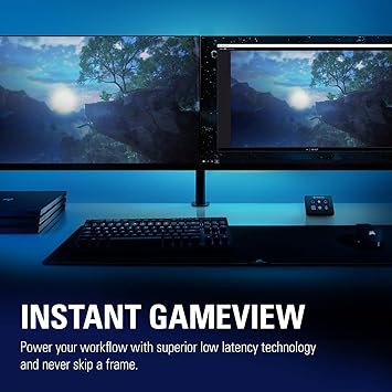 Elgato 4K60 Pro MK.2, Internal Capture Card, Stream and Record 4K60 HDR10 with ultra-low latency on PS5, PS4 Pro, Xbox Series X/S, Xbox One X, in OBS, Twitch, YouTube, for PC