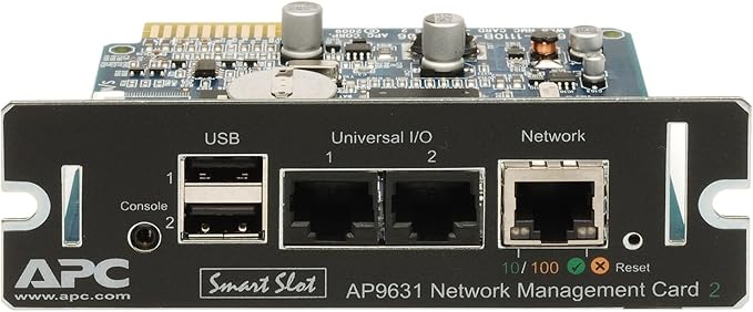 APC AP9631 UPS Network Management Card 2 with Environmental Monitoring