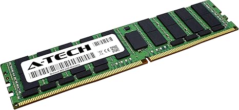 A-Tech 64GB RAM Replacement for Hynix HMAA8GL7AMR4N-VK | DDR4 2666MHz PC4-21300 (PC4-2666V) 4DRx4 (4Rx4) 1.2V ECC LRDIMM Load Reduced DIMM 288-Pin Memory Module