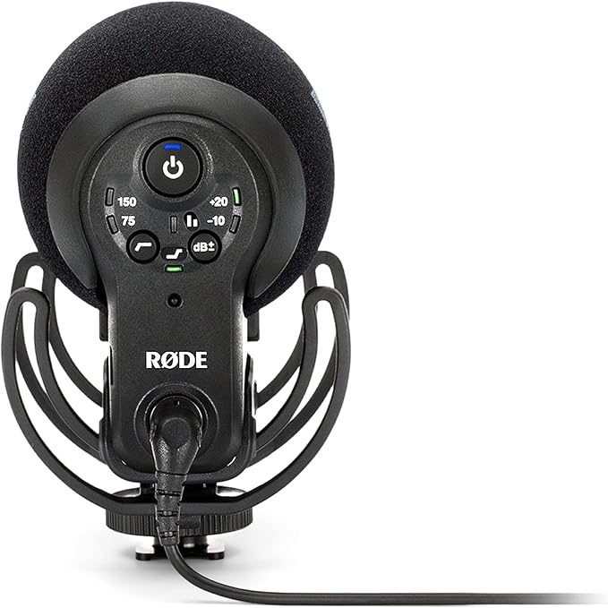 Rode VideoMic Pro+ Compact Directional On-Camera Shotgun Condenser Microphone