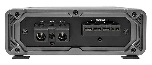 Kicker 46CXA8001T CXA800.1 800 Watt RMS Mono Class D Car Audio Amplifier Bundle with Rockville RWK4CU 4 AWG Gauge 100% Copper Complete Amp Installation Wire Kit OFC