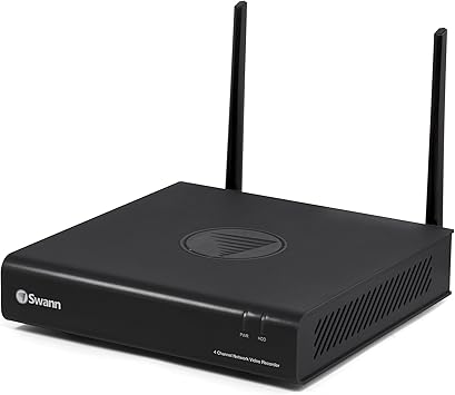 Swann SWNVW-GUAEYE-CL 1080p Wireless Monitoring System with 2X WiFi Cameras, Black
