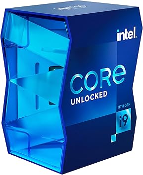 Intel Core i9-11900K Desktop Processor 8 Cores up to 5.3 GHz Unlocked LGA1200 (Intel 500 Series & Select 400 Series Chipset) 125W