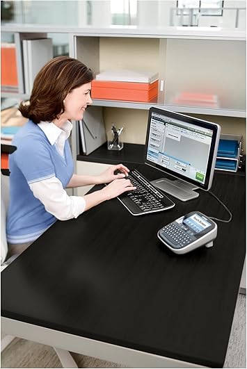 Dymo Portable Label Maker Labeller LM 500TS Black/Silver