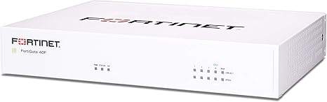 FORTINET FortiGate-40F Firewall Appliance - 5 Gigabit Ethernet RJ45 Ports, Ideal for Small Businesses (Appliance Only, No Subscription) (FG-40F)