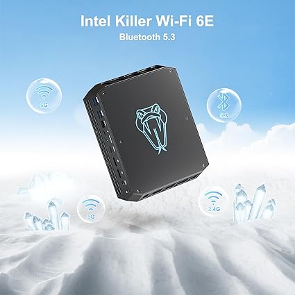 Intel Gaming Pc, 12th Core i7-12700H(14C/20T, 24MB Cache) Intel NUC 12 Enthusiast Mini PC, Intel Arc A770M 16GB GDDR6, No Ram, No SSD, No OS, Support 8K/WiFi6E/BT5.3/Thunderbolt4/HDMI/DP