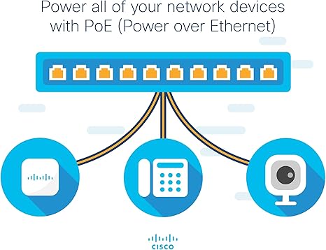 Cisco SF220-48 Smart Switch with 48 10/100 Fast Ethernet ports plus 2 Gigabit Ethernet (GbE) uplinks, Limited Lifetime Protection
