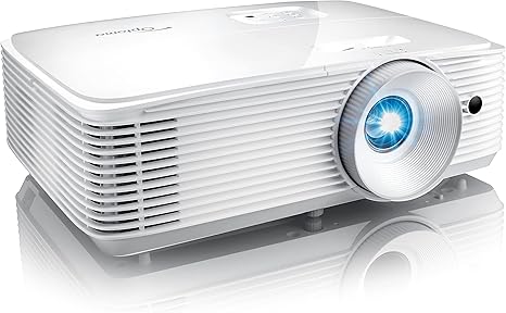 Optoma W335 WXGA DLP Professional Projector | Bright 3800 Lumens | Business Presentations, Classrooms, or Home | 15,000 hour lamp life | Speaker Built In | Portable Size
