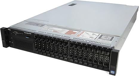 Dell PowerEdge R720 Server 2X E5-2690 2.90Ghz 16-Core 192GB 2X 512GB SSD Rails (Renewed)