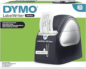 DYMO LabelWriter 450 Duo, Black, S0838920