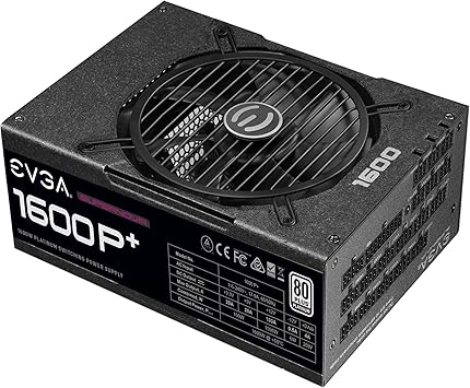 EVGA Supernova 1600 P+, 80+ Platinum 1600W, Fully Modular, 10 Year Warranty, Includes Free Power On Self Tester, Power Supply 220-PP-1600-X1