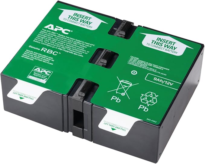 APC by Schneider Electric APCRBC124 Replacement Battery Cartridge #124