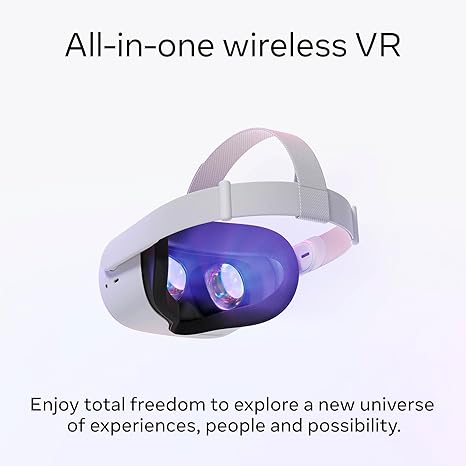 Meta Quest 2 — Advanced All-In-One Virtual Reality Headset 128 GB