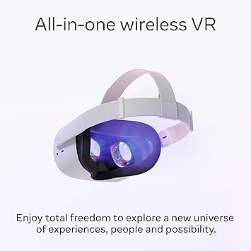 Meta Quest 2 — All-in-One Wireless VR Headset — 256GB Visit the Meta Store