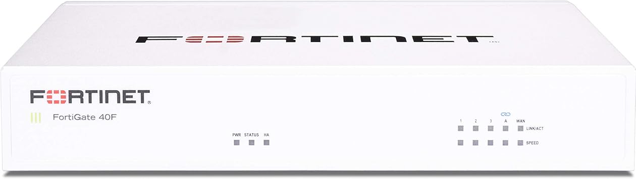 FORTINET FortiGate-40F Series Next Generation Firewall (NGFW) Bundle with Rackmount Kit (FG-40F+RM-FR-T14)