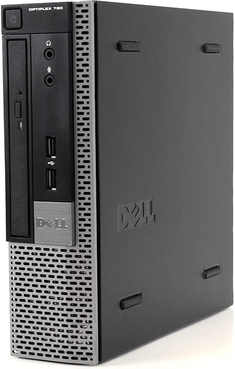 Dell OptiPlex 790 USFF Desktop PC - Intel Core i3-2120 3.3GHz 8GB 250GB DVD-RW Windows 10 Professional (Renewed)