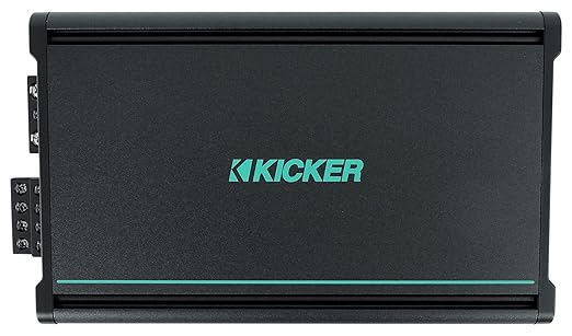 Kicker 48KMA3604 360 Watt 4-Channel Marine Amplifier Boat Amp KMA360.4
