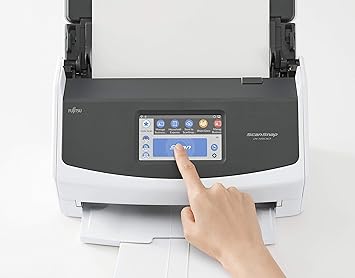 Fujitsu ScanSnap iX1500 30PPM Duplex Colour Document Scanner - USB, Wi-Fi, White/gray - PA03770-B005