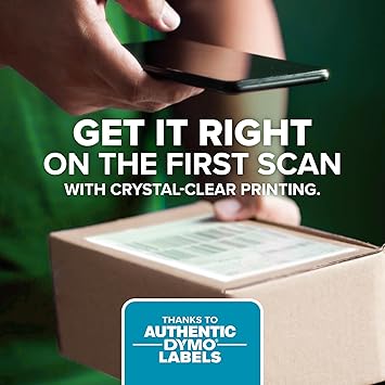DYMO LabelWriter 5XL Label Printer with Automatic Label Recognition, Prints Extra-Wide Shipping Labels from Amazon, Ebay, Etsy, Poshmark, and More - Great Label Maker for Ecommerce Sellers