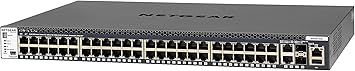 Netgear M4300-52G 48x1G 2x10GBASE-T 2xSFP Plus Stackable Switch for Intelligent Edge (GSM4352S-100NES)