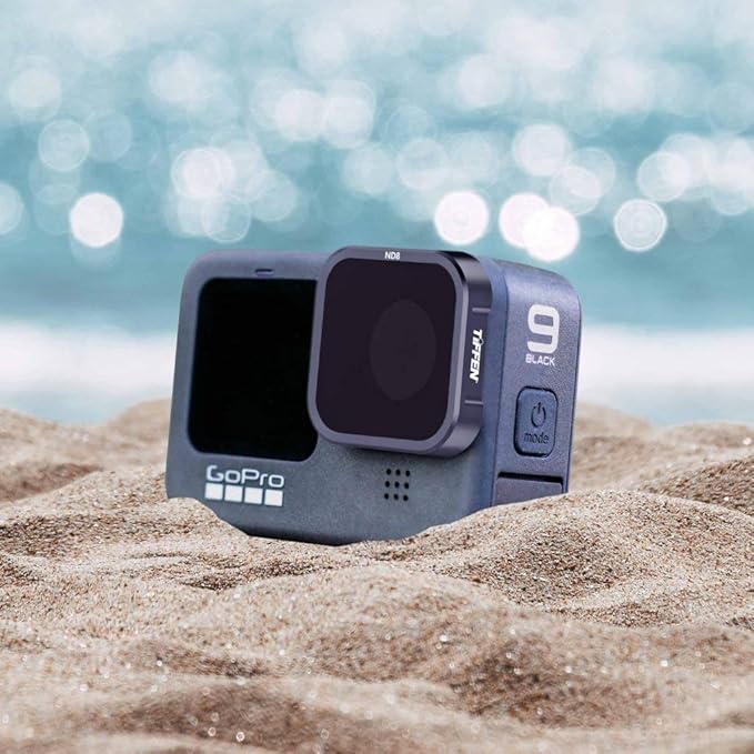 Tiffen Camera Lens Filters for GoPro Hero 9 Filter Kit (ND8, ND16, ND32)+