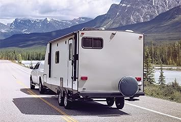 Furrion Vision S 3-Camera Wireless RV Backup System with 5-Inch Monitor, 1 Rear Sharkfin, 2 Side Running Light Cameras, Infrared Night Vision, Wide-Angle View, Hi-Res, IP65 Waterproof - FOS05TAEN