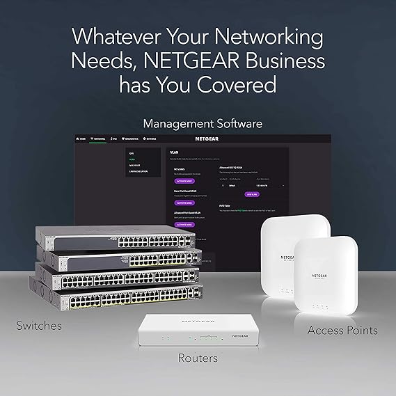 NETGEAR 8-Port 10G Multi-Gigabit Ethernet Unmanaged Switch (XS508M) - with 1 x 10G SFP+, Desktop/Rackmount, and ProSAFE Lifetime Protection