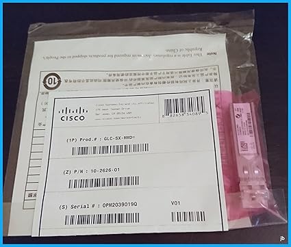 Cisco GLC-SX-MMD SFP 1000Base-SX Short Haul Multimode Module with DOM Support