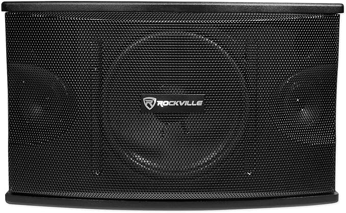Rockville Pair KPS10 10" 1200w Speakers w/Wall Mounts for Restaurant/Bar/Cafe